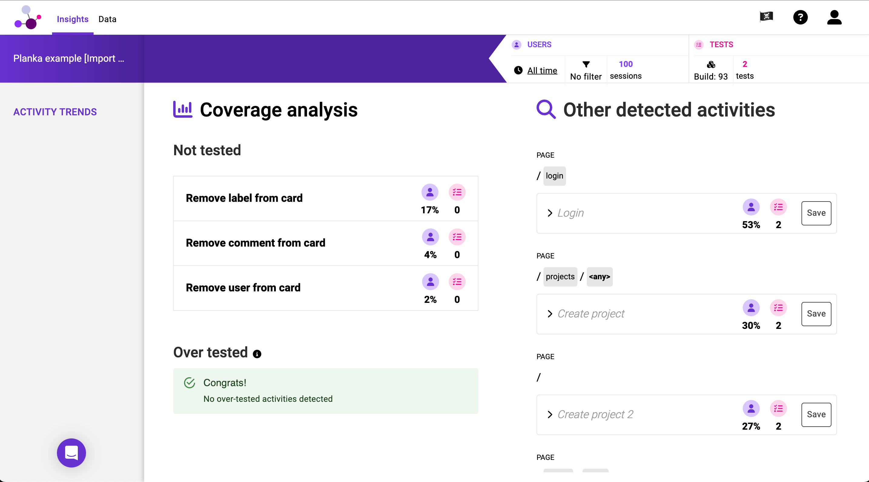 Insights - Gravity product update 2023