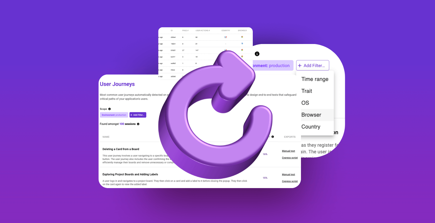 Gravity product update - User journeys